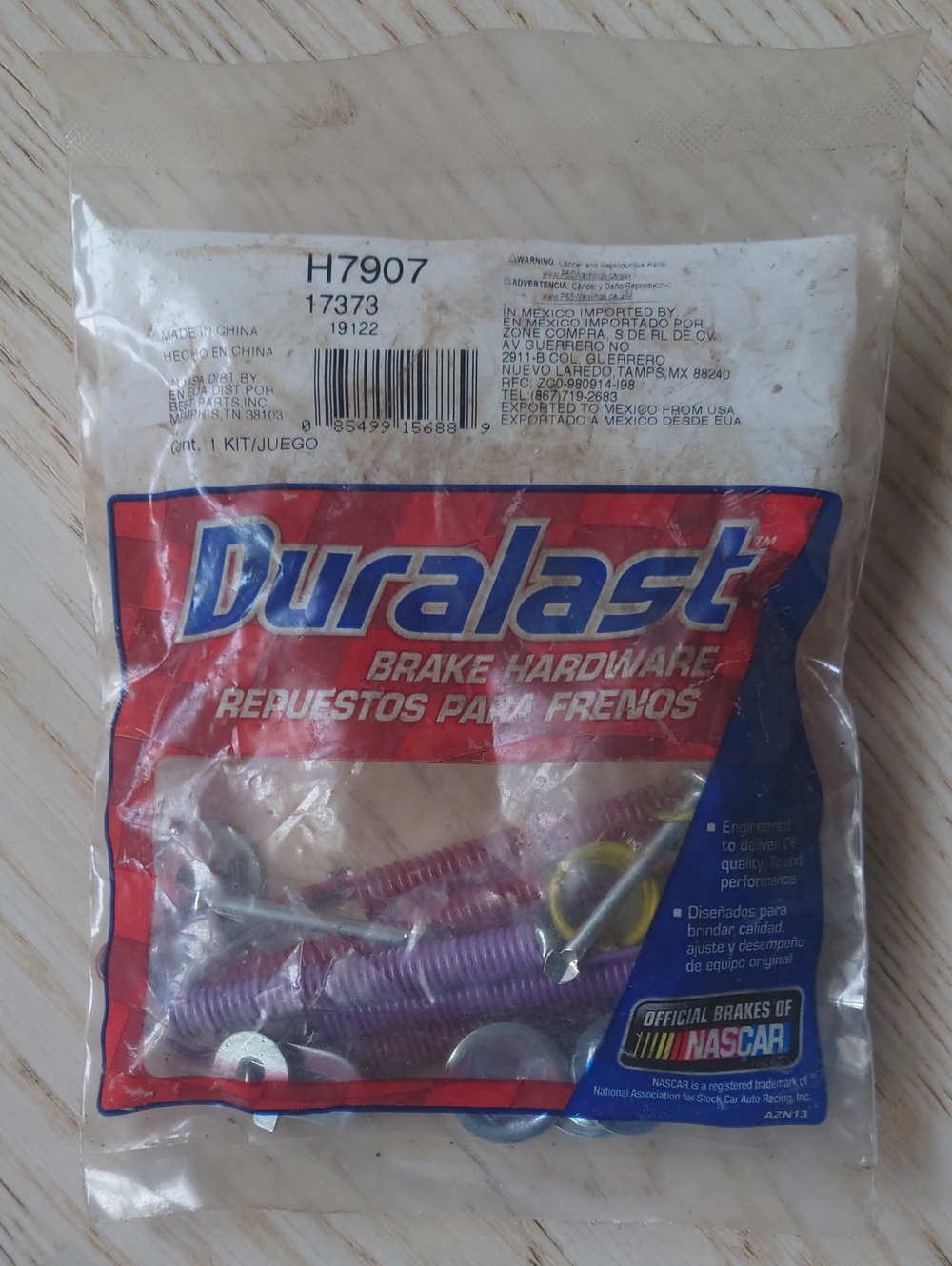Duralast Brake Hardware H7907